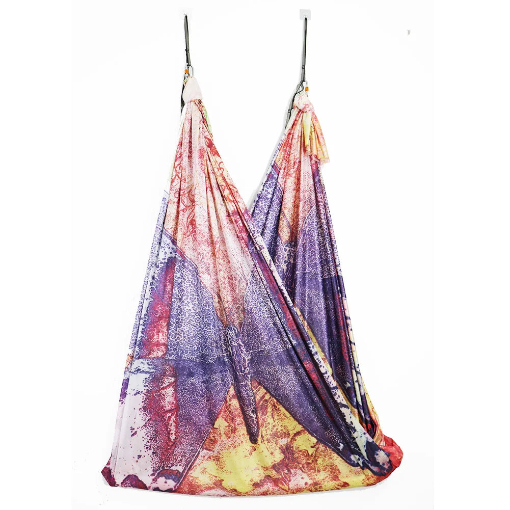 Aerial Yoga Silk Yoga Hammock Swing anti Gravity Equipment Aerial Yoga Strap Fitness Aerial Silk Home Gym Whole Yoga Workout