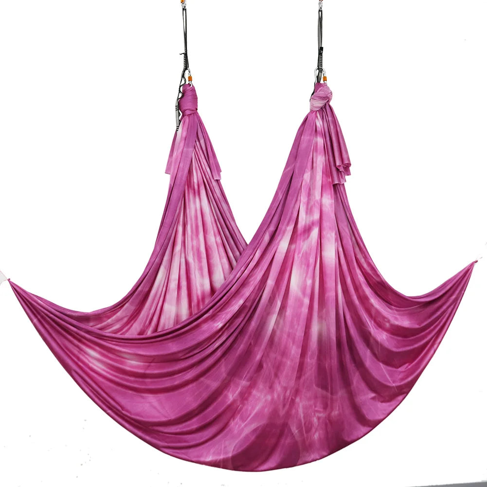 Aerial Yoga Silk Yoga Hammock Swing anti Gravity Equipment Aerial Yoga Strap Fitness Aerial Silk Home Gym Whole Yoga Workout