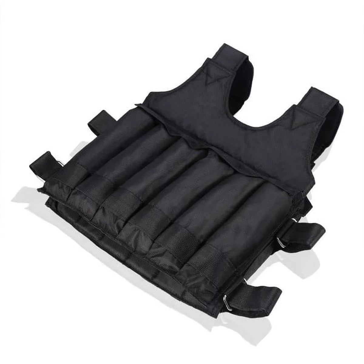 Weighted Vest for Men Workout - Adjustable Weight Vests 20Lbs/ 30Lbs/ 40Lbs/ 50Lbs/ 100Lbs Max Loading 110Lbs Workout Equipment