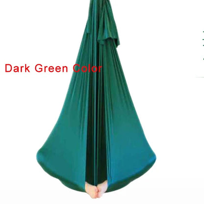 Aerial Yoga Silk Yoga Hammock Swing anti Gravity Equipment Aerial Yoga Strap Fitness Aerial Silk Home Gym Whole Yoga Workout