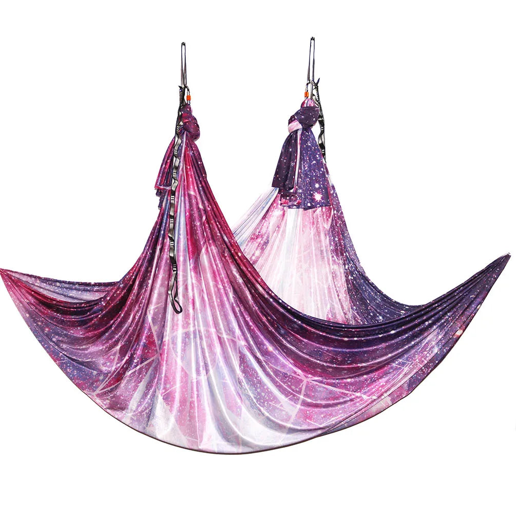 Aerial Yoga Silk Yoga Hammock Swing anti Gravity Equipment Aerial Yoga Strap Fitness Aerial Silk Home Gym Whole Yoga Workout