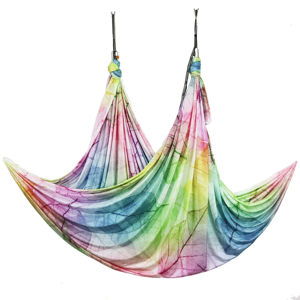 Aerial Yoga Silk Yoga Hammock Swing anti Gravity Equipment Aerial Yoga Strap Fitness Aerial Silk Home Gym Whole Yoga Workout